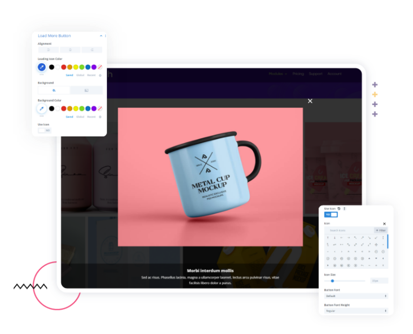 Divi Justified Gallery Modules Features