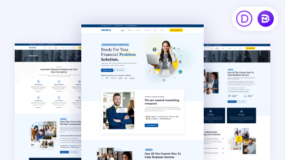 Divi Consultant Layout Packs