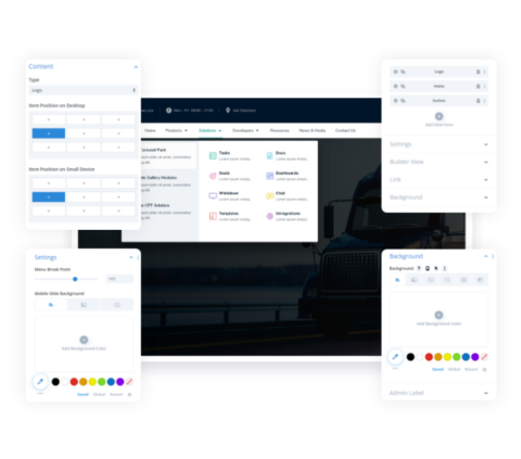 Advanced Divi Menu Module - DiviFlash