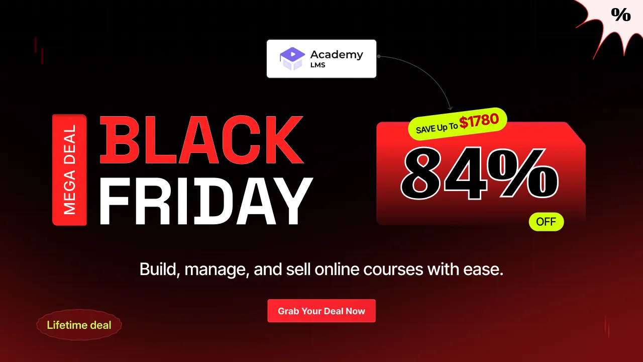 Academy LMS Black Friday Deal 2025 
