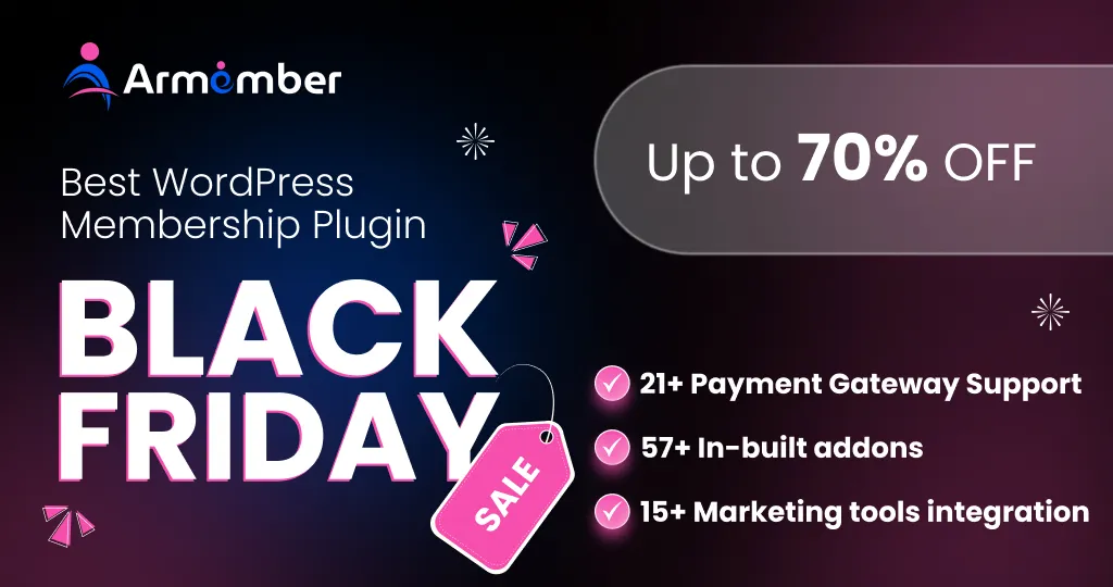 ARMember Black Friday Deal 2025 