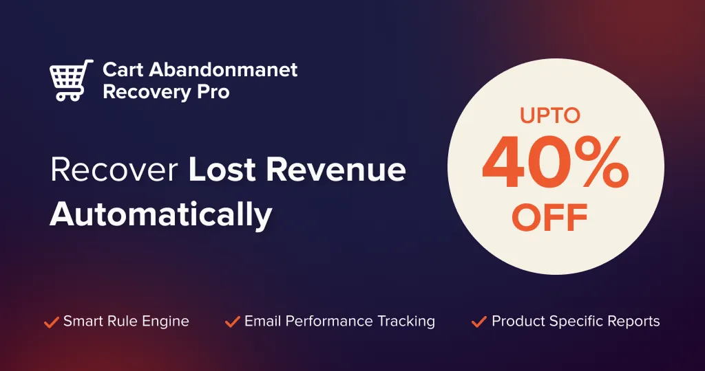 Cart Abandonment Recovery Black Friday Deal 2025 