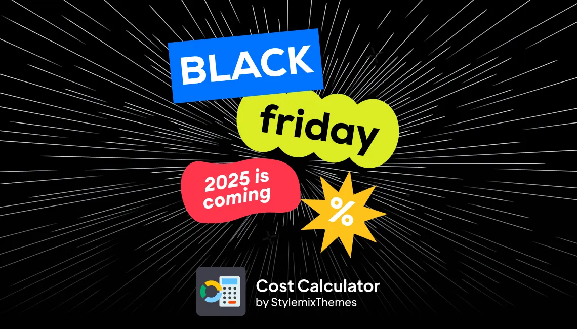 Cost Calculator Black Friday Deal 2025