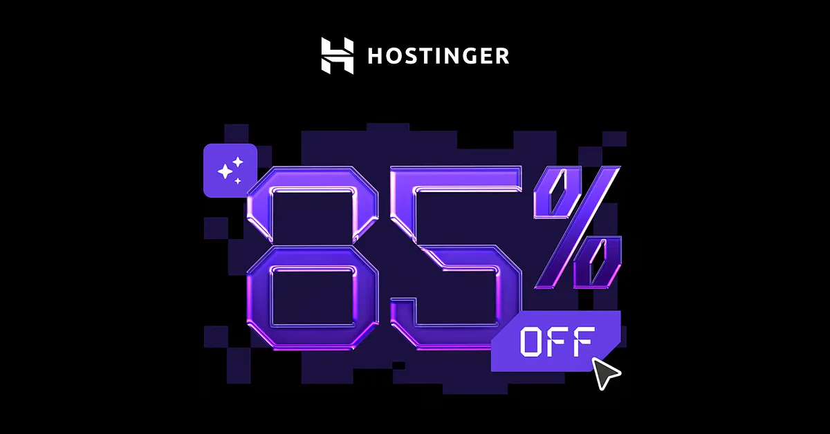 Hostinger Black Friday Deal 2025