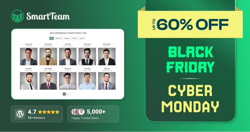 Smart Team Black Friday Deal 2025