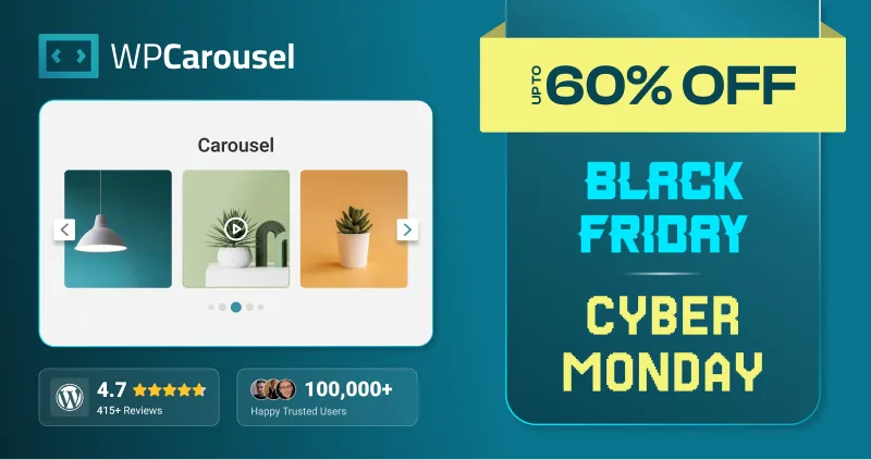 WP Carousel Black Friday Deal 2025