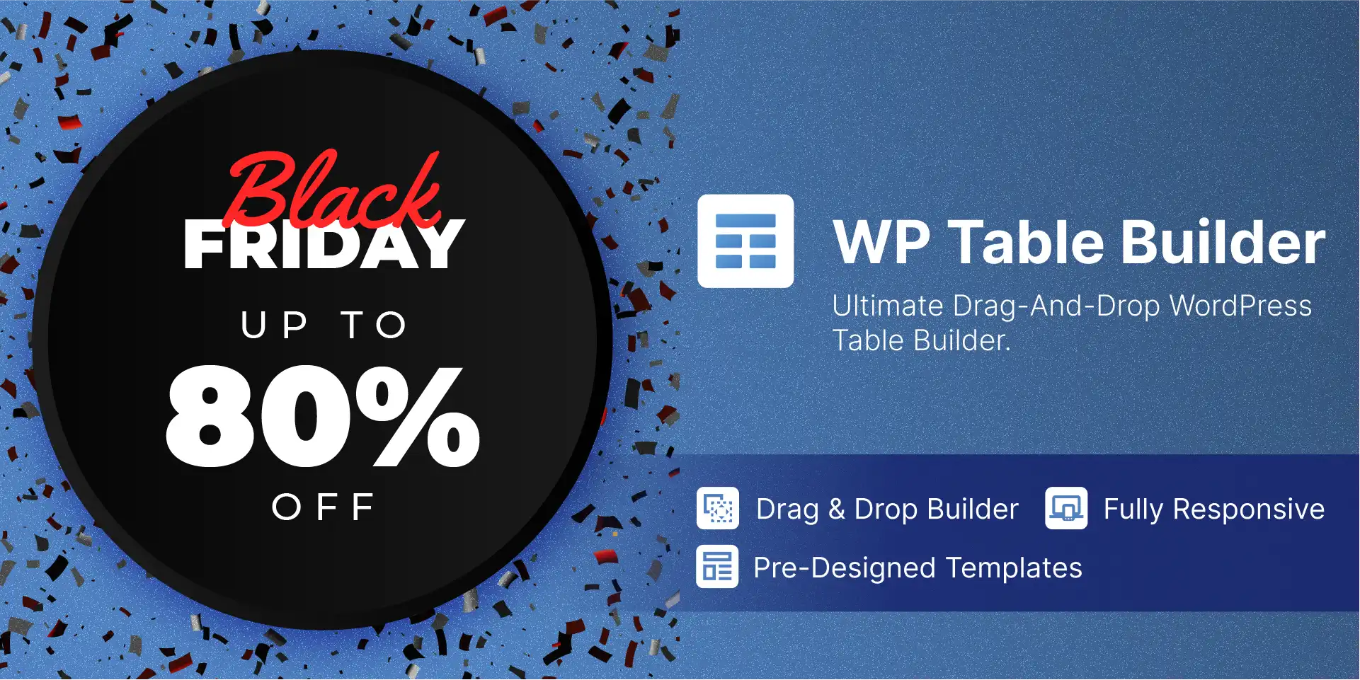 WP Table Builder Black Friday Deal 2025