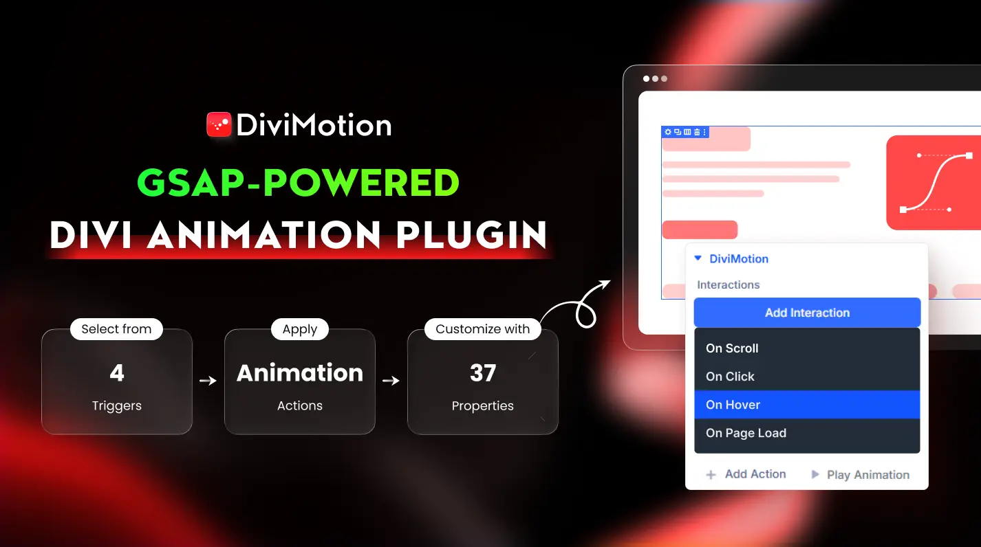 DiviMotion GSAP Powered Divi Animation Plugin Review