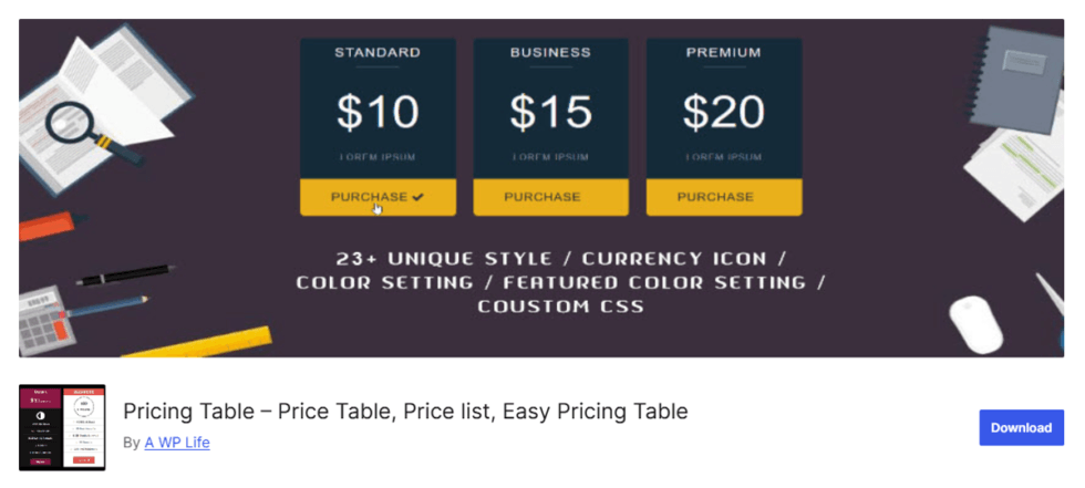 10 Best WordPress Pricing Table Plugins for 2026