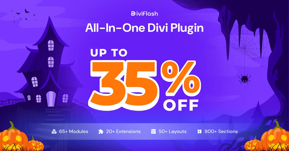 DiviFlash Halloween Deals 2025