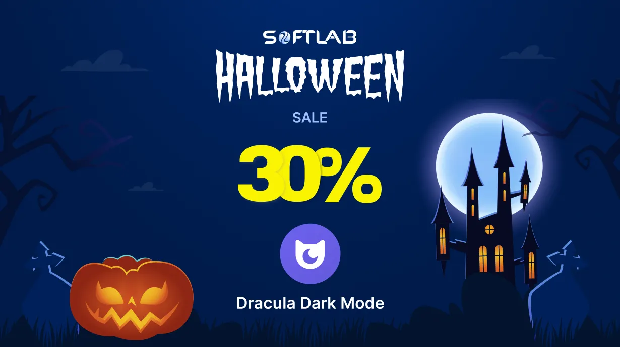Dracula Dark Mode Halloween Deal 2025