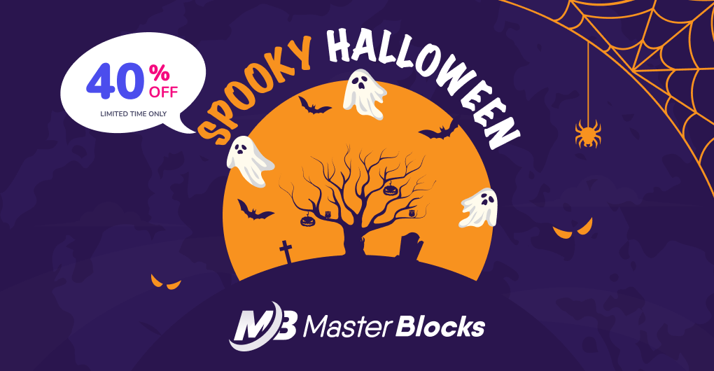 Master Blocks for Gutenberg Editor Halloween Deal 2025