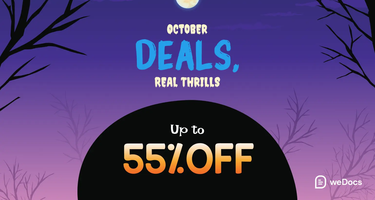weDocs Halloween Deal 2025