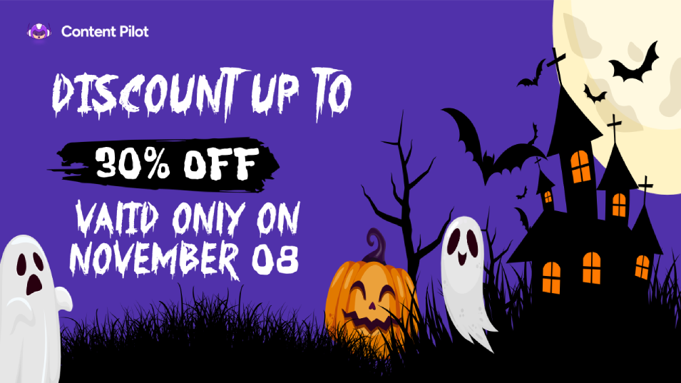 WP Content Pilot Plugins Halloween Deal 2025