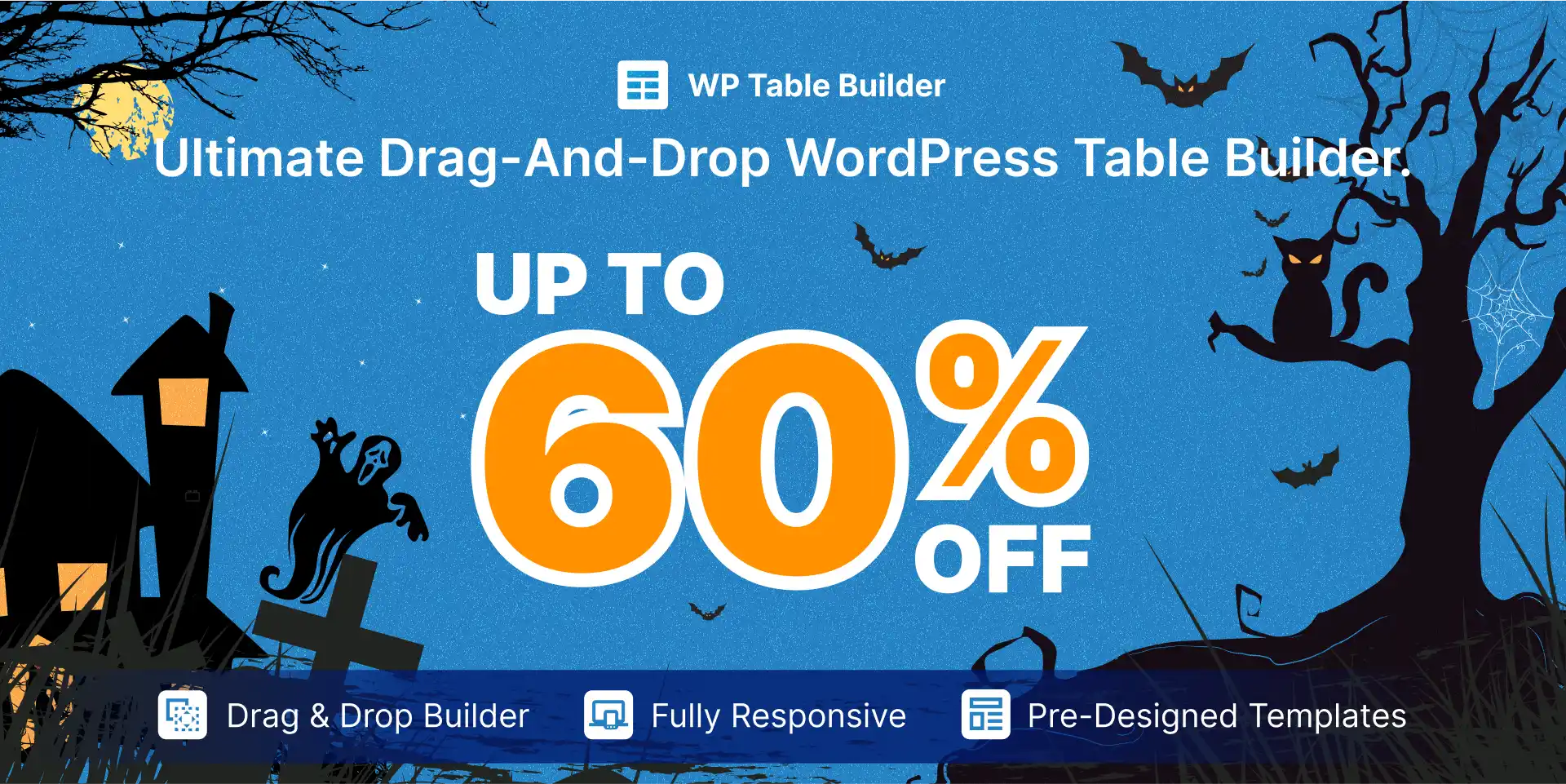 WP Table Builder Halloween Deal 2025
