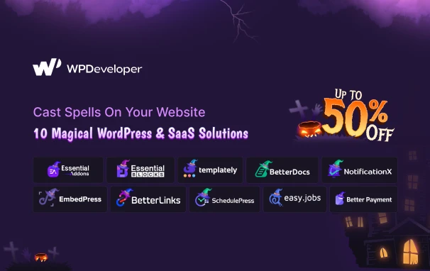 WPDeveloper 10 Products Halloween Deal 2025