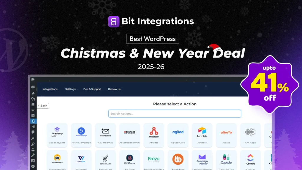 Bit Integrations Holiday Deals Details 2025 - 2026