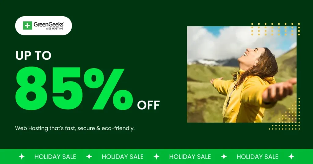 GreenGeeks Holiday Deals Details 2025 - 2026