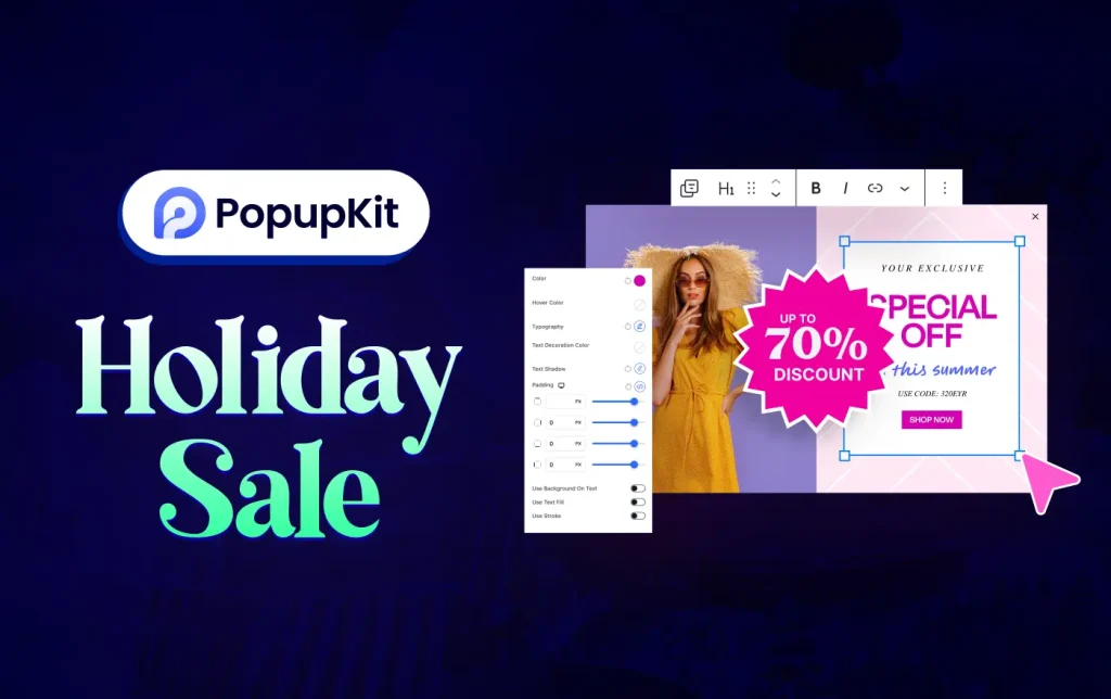 PopupKit Holiday Deals Details 2025 - 2026