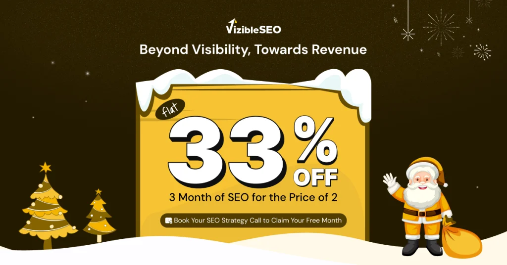 VizibleSEO Holiday Deals Details 2025 - 2026