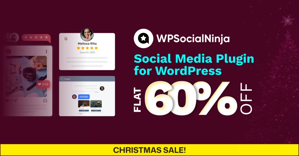 WP Social Ninja Holiday Deals Details 2025 - 2026
