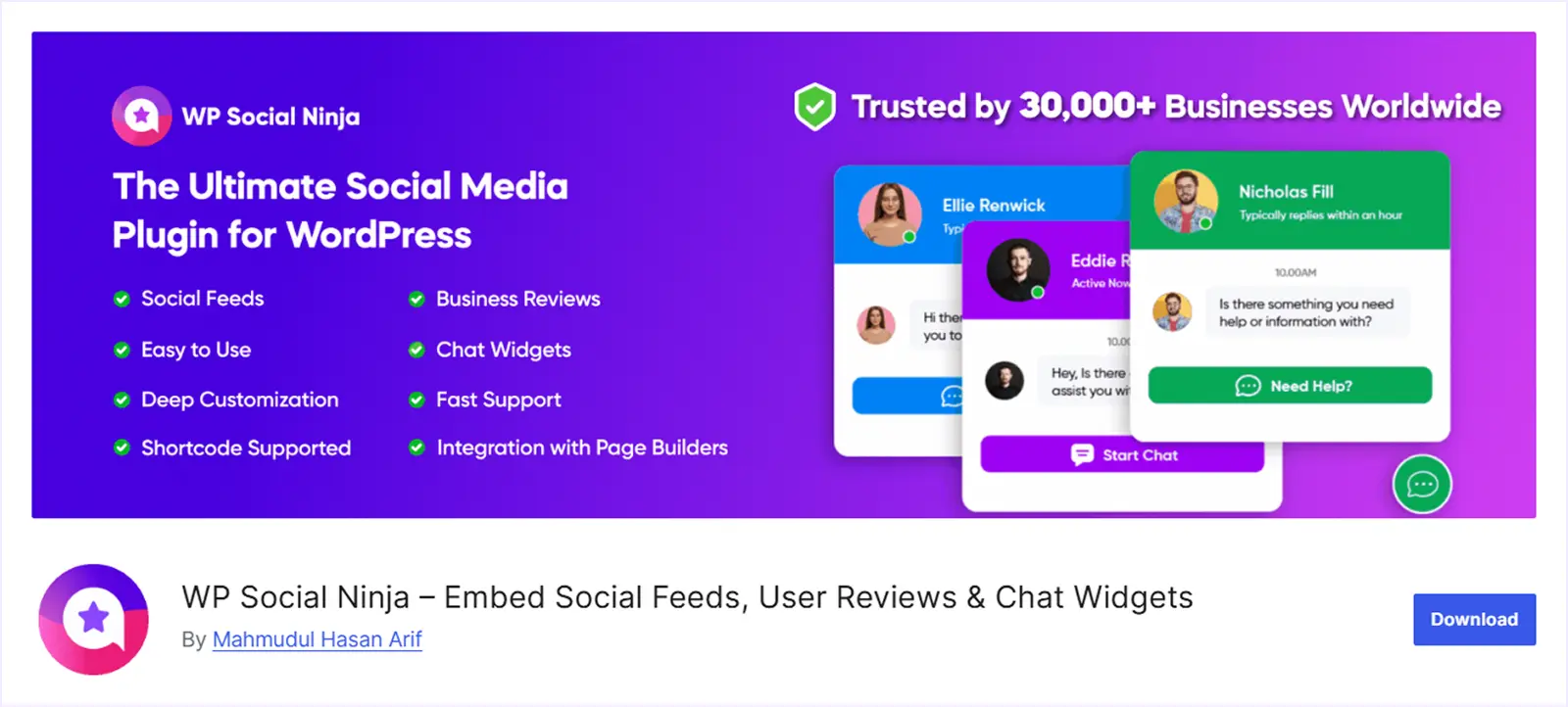 WP Social Ninja