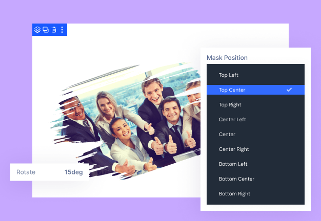 Divi Image Mask Module Settings and Controls