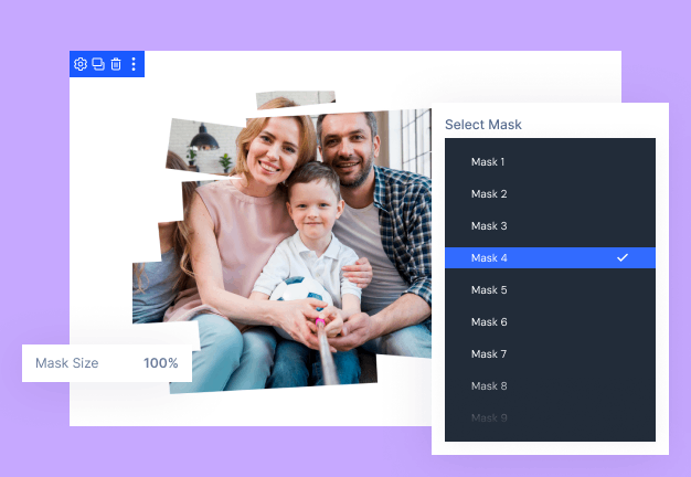 Divi Image Masking Presets with 30+ Creative Shapes