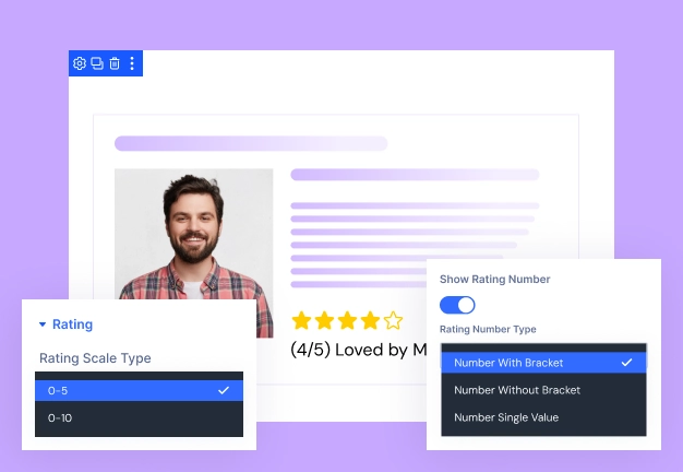 Divi Star Rating Icons and Flexible Rating Scales from 0–5 or 0–10