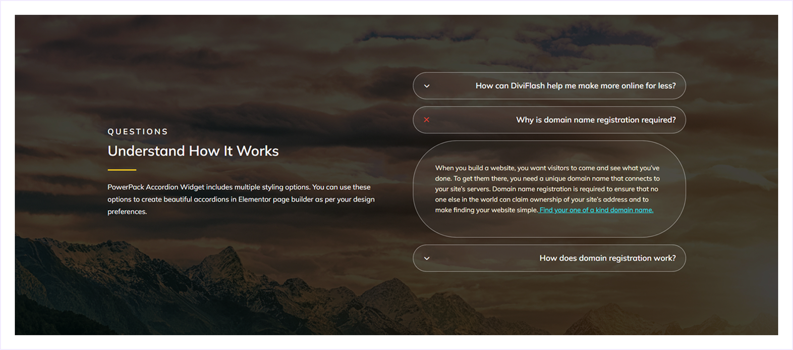 DiviFlash FAQ Template 8