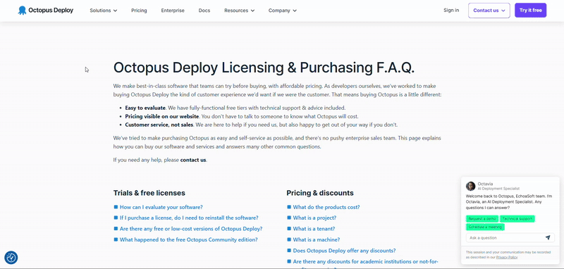Octopus Deploy FAQ Page