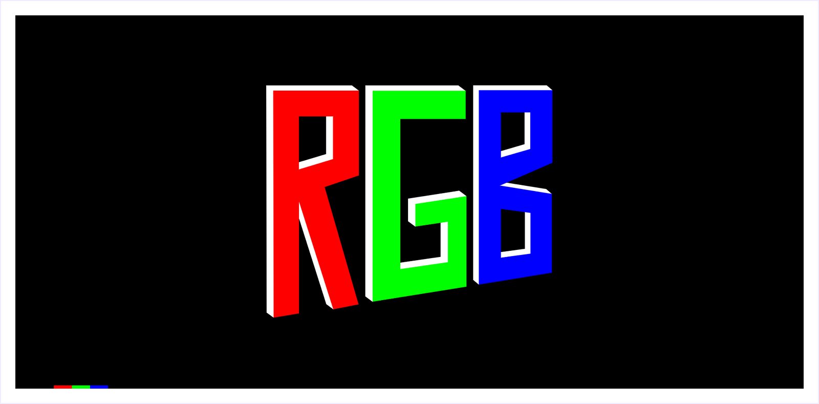RRR GGG BBB