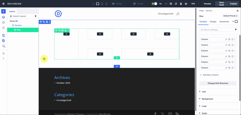 Divi 5 CSS Grid Contaier Explained