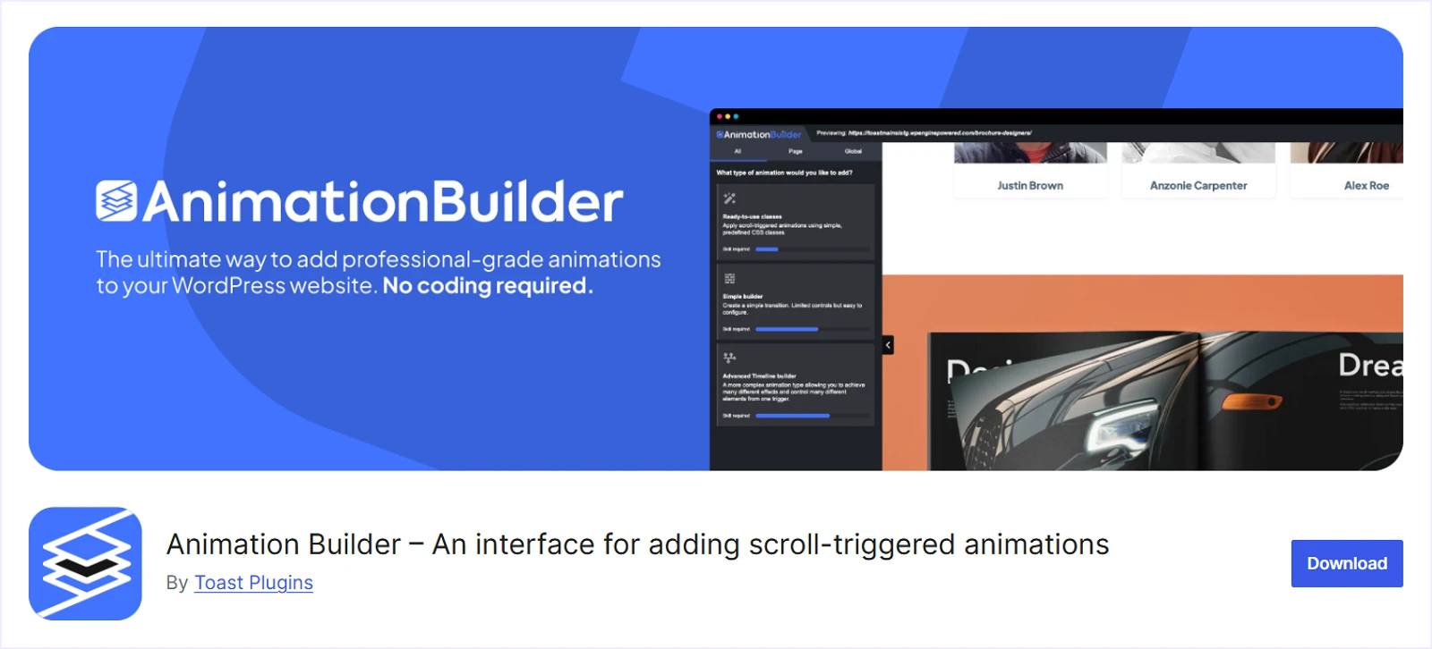 Animation Builder Plugin Review