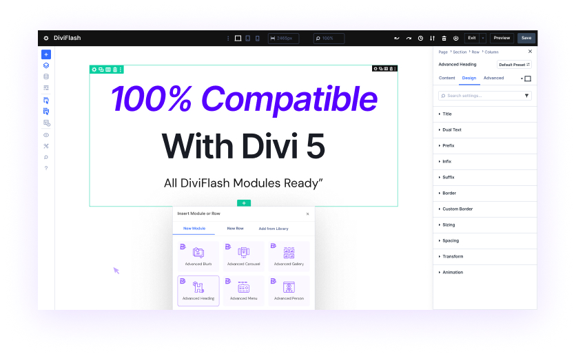 Divi 5 compatibility