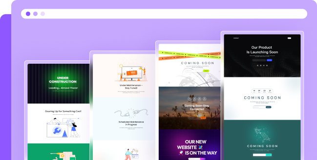 Divi Maintenance Mode Example