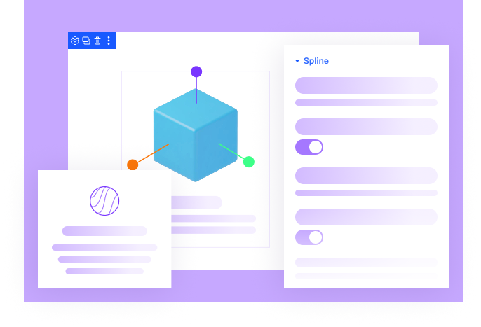 Divi spline module by DiviFlash