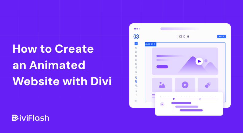 How to Create Animated Website with Divi : 4 Methods