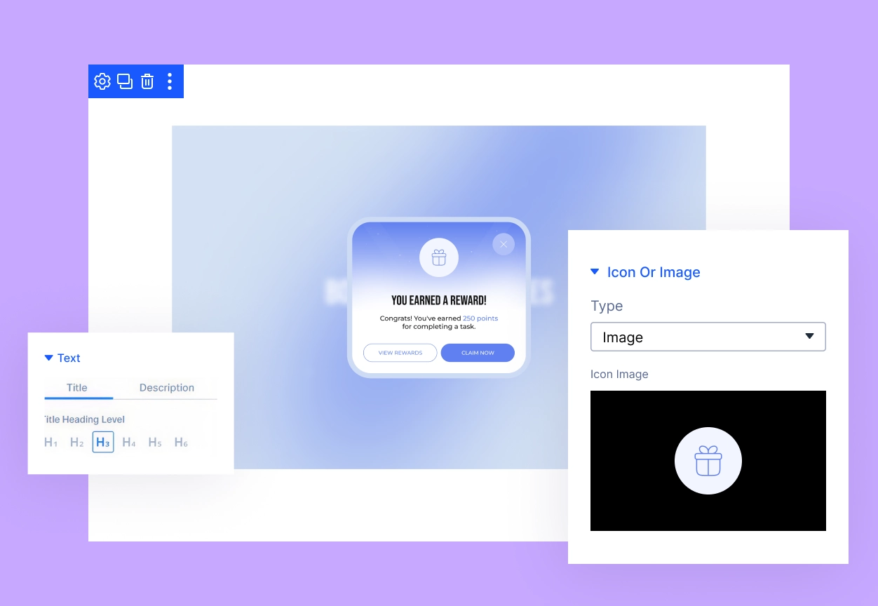 Divi Alert Module Icon and Heading Style Options