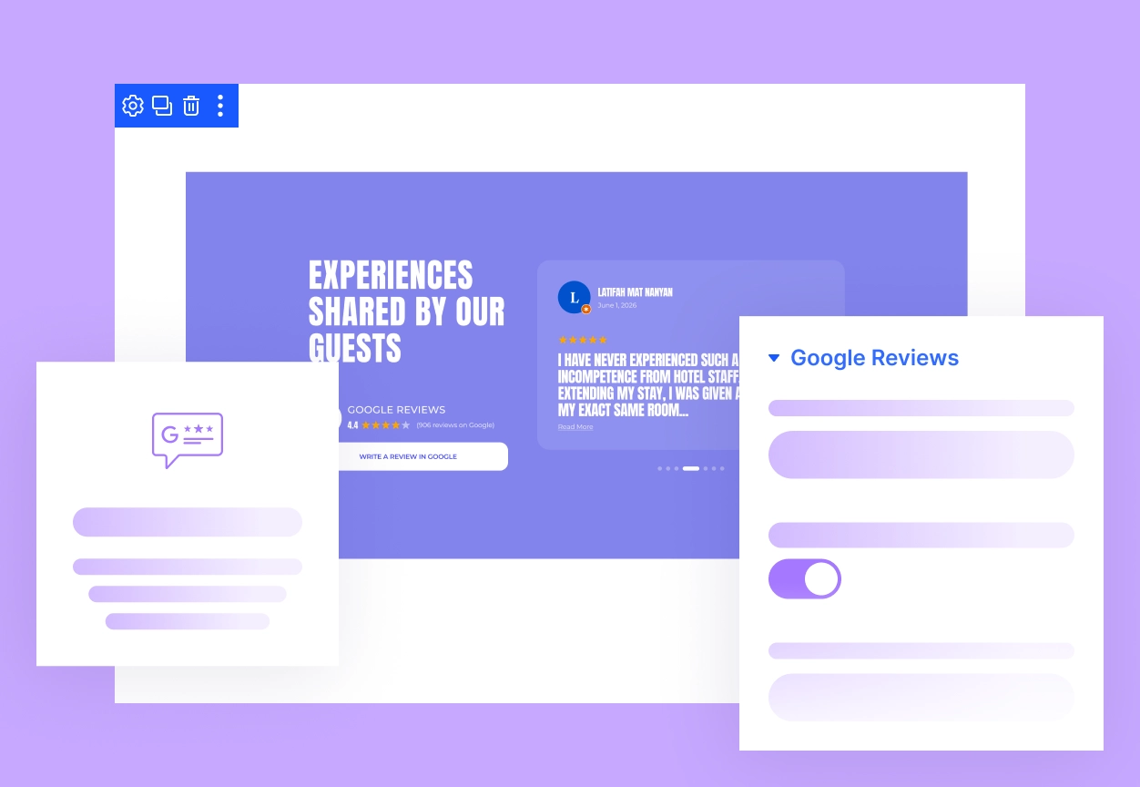 Divi Google Reviews Module by DiviFlash