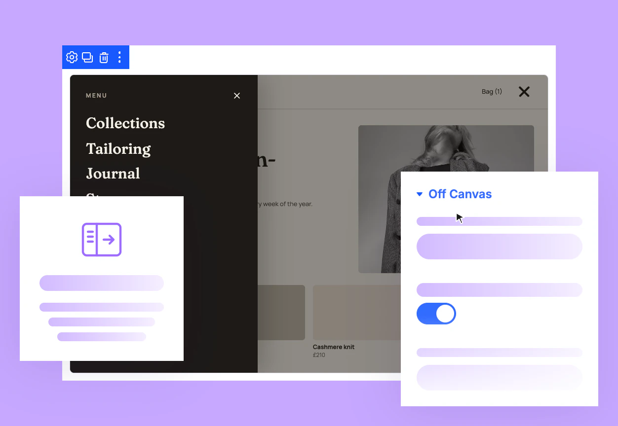 Divi Off Canvas Module by DiviFlash
