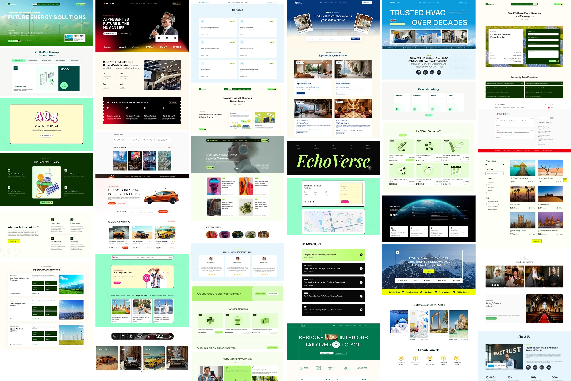 Divi Starter Templates by DiviFlash: Website Packs, Landing Pages, and Sections
